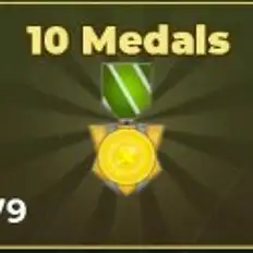 10 Medals - War Tycoon